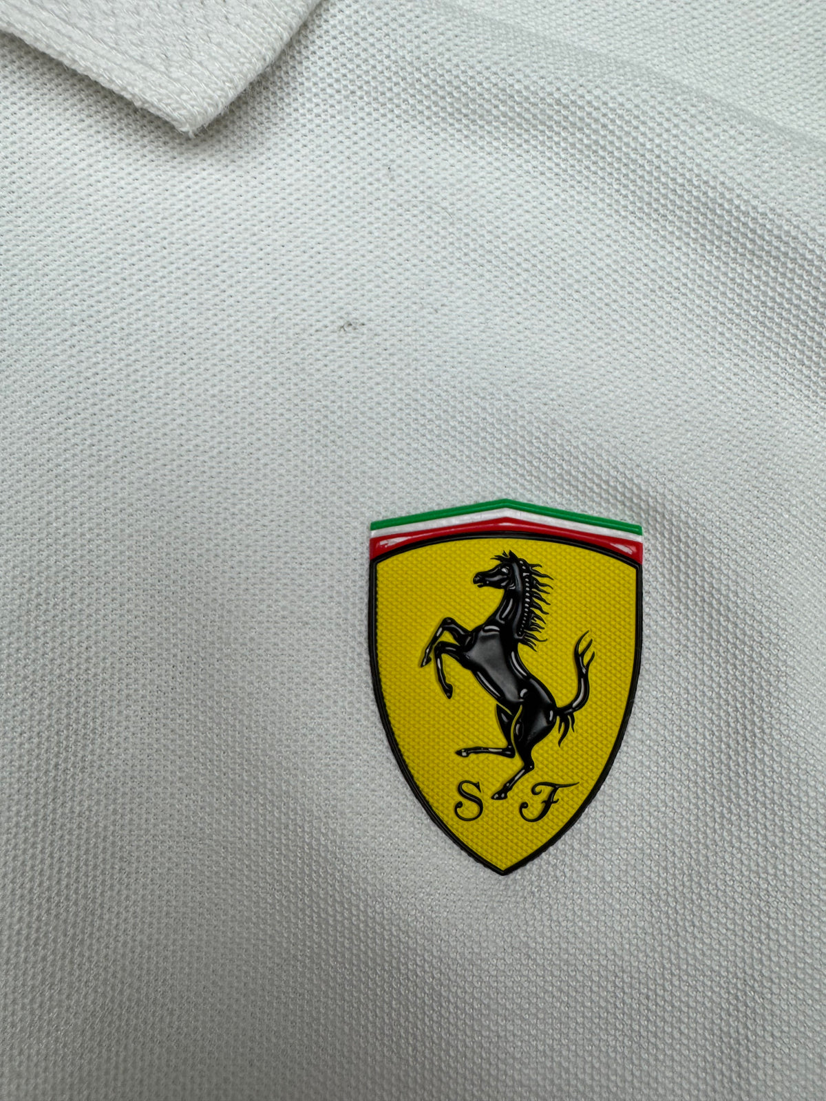 vintage Puma Ferrari polo {L}