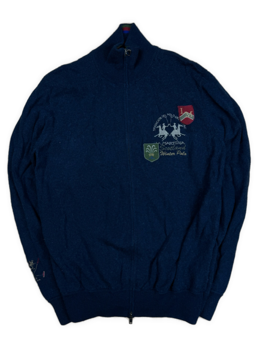 vintage La Martina sweatjacket {S}