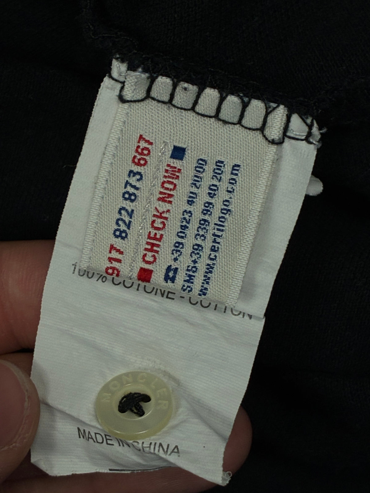vintage Moncler polo {M}