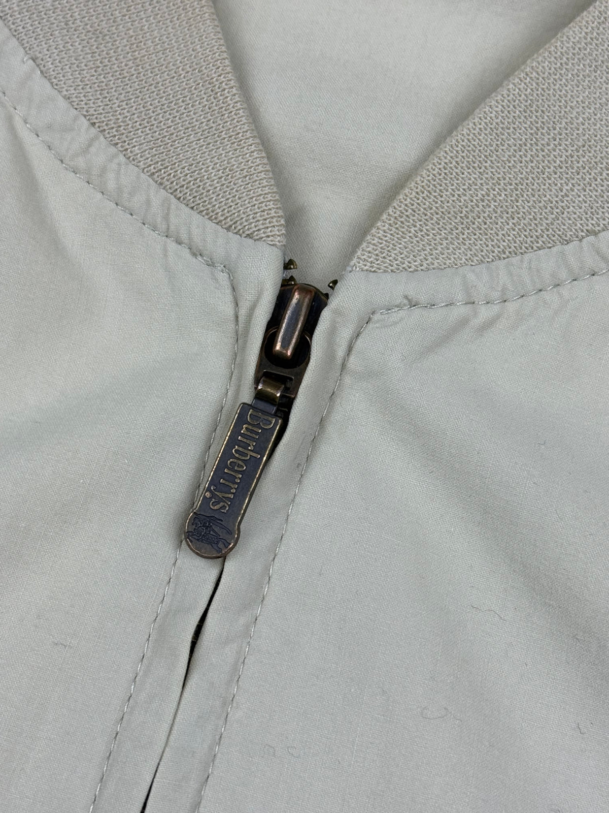 vintage Burberry bomber