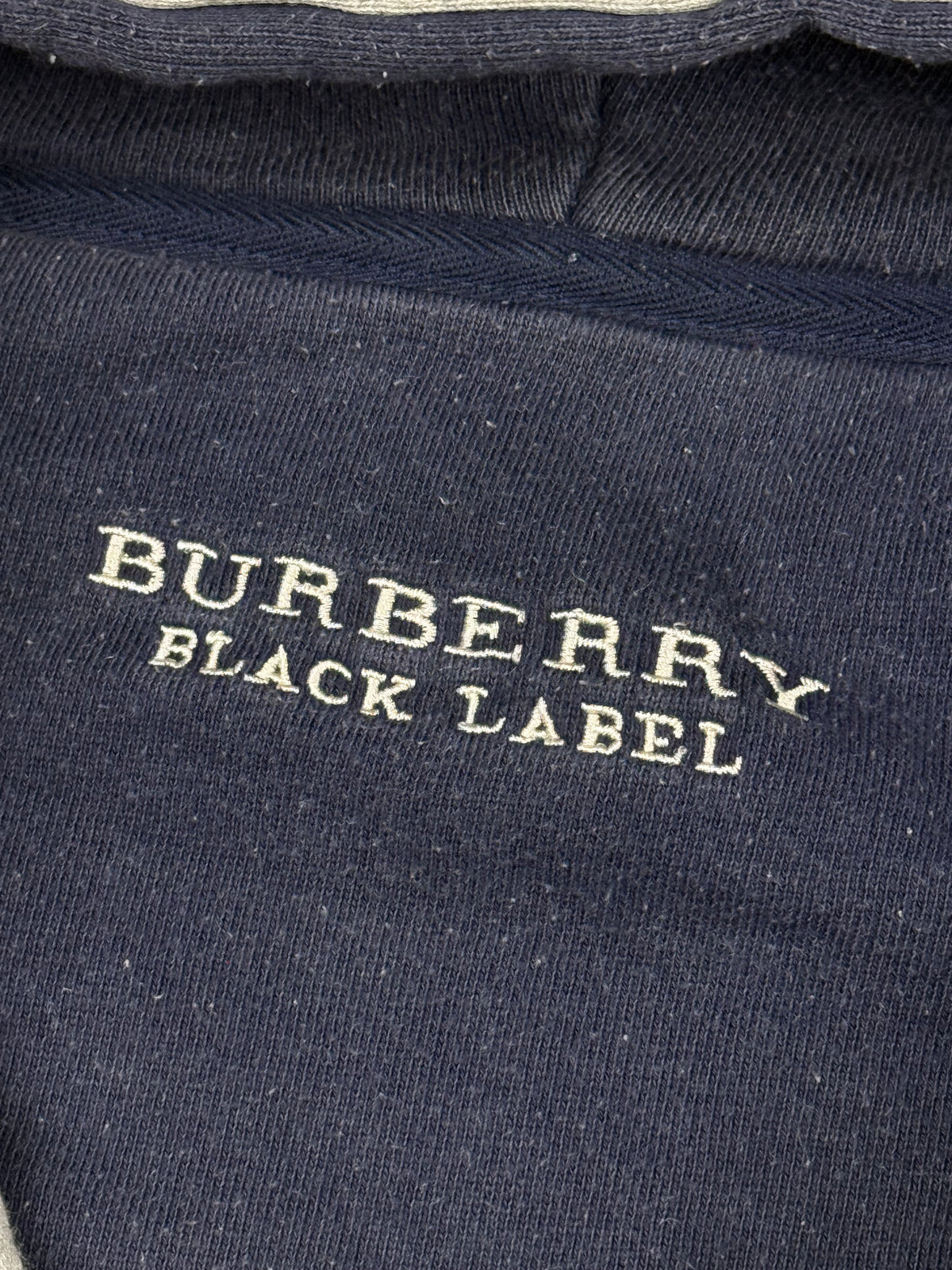 vintage Burberry Black Label sweatjacket
