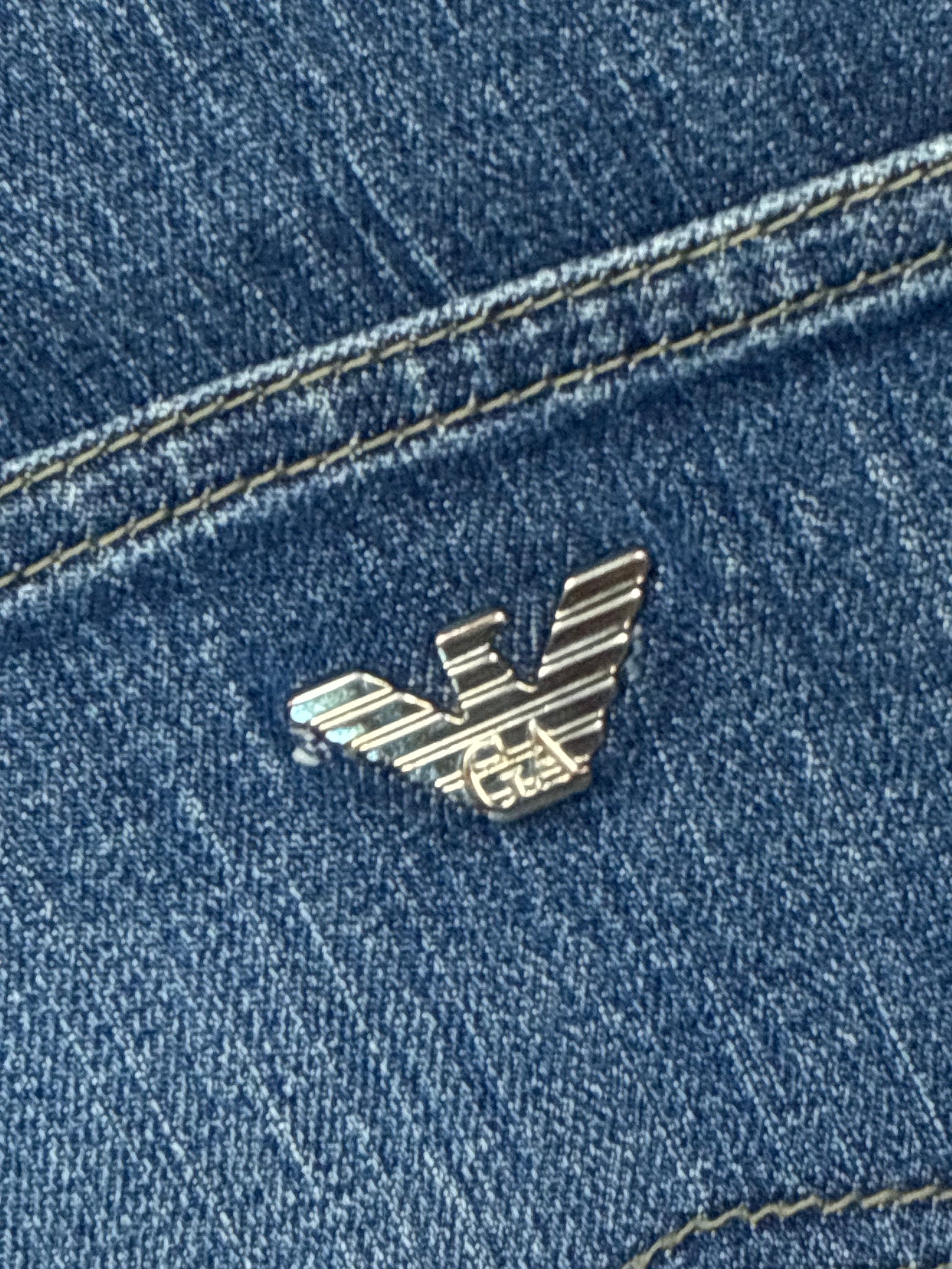 vintage Armani jeans {L}