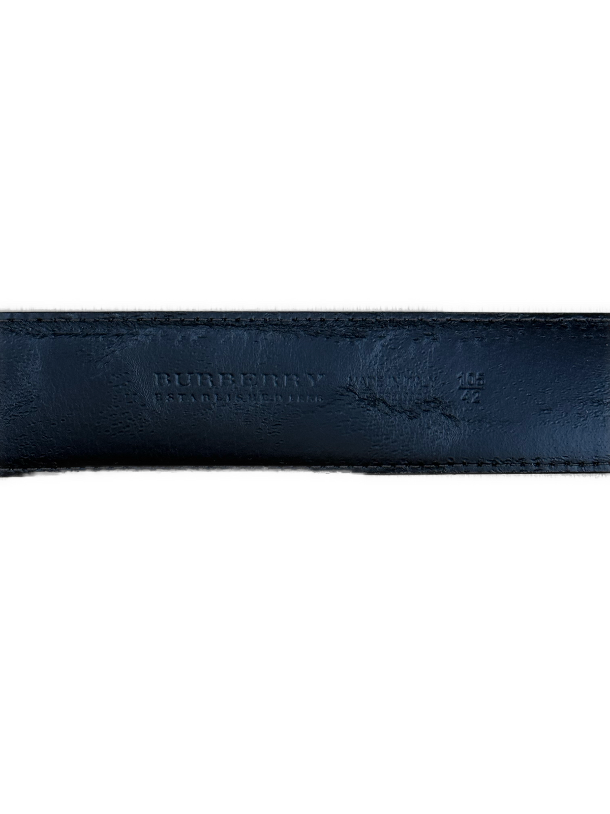 vintage Burberry belt