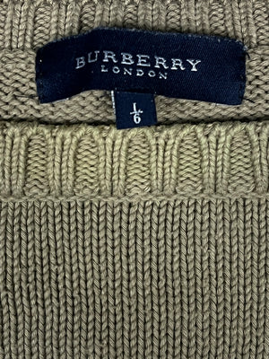 vintage Burberry knittedsweater {L}