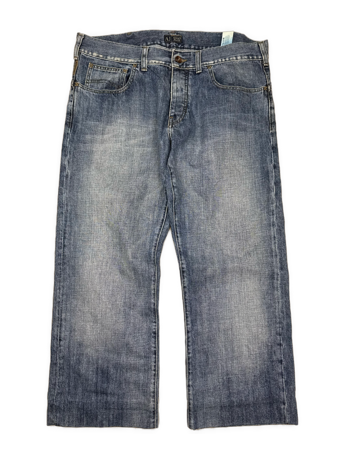 vintage Armani 3/4 jeans {L}