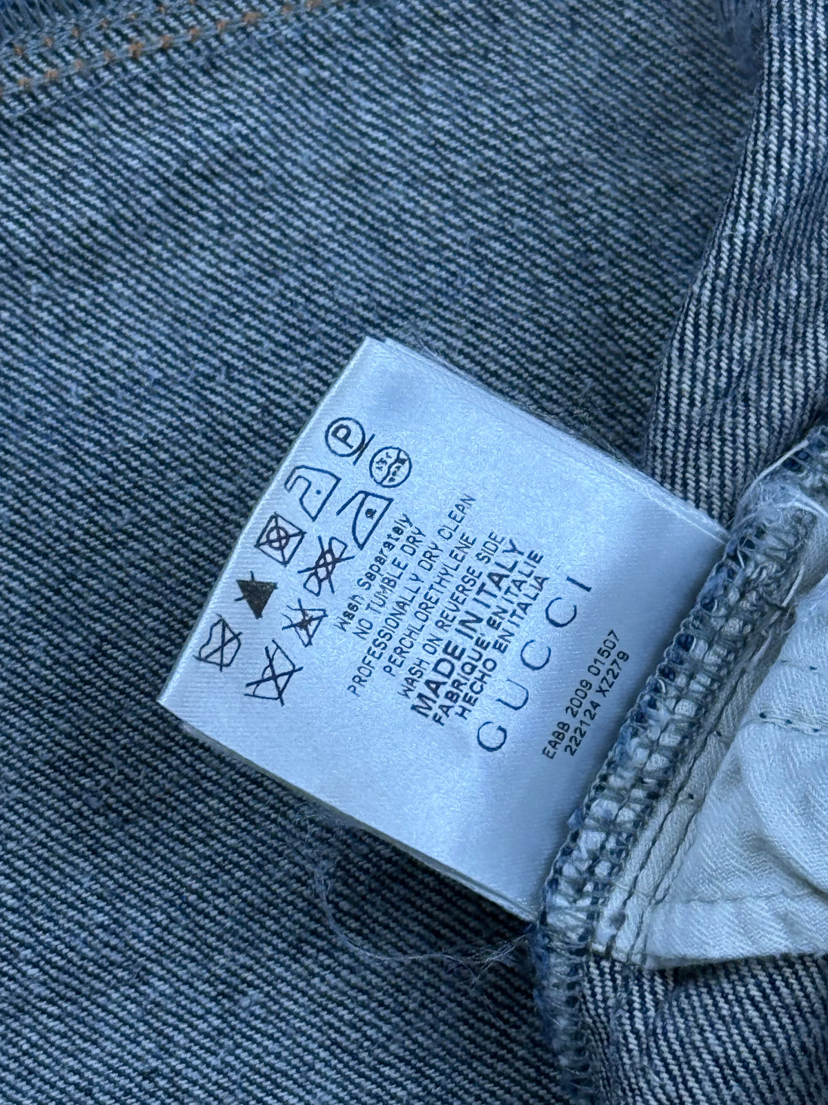 vintage Gucci jeans