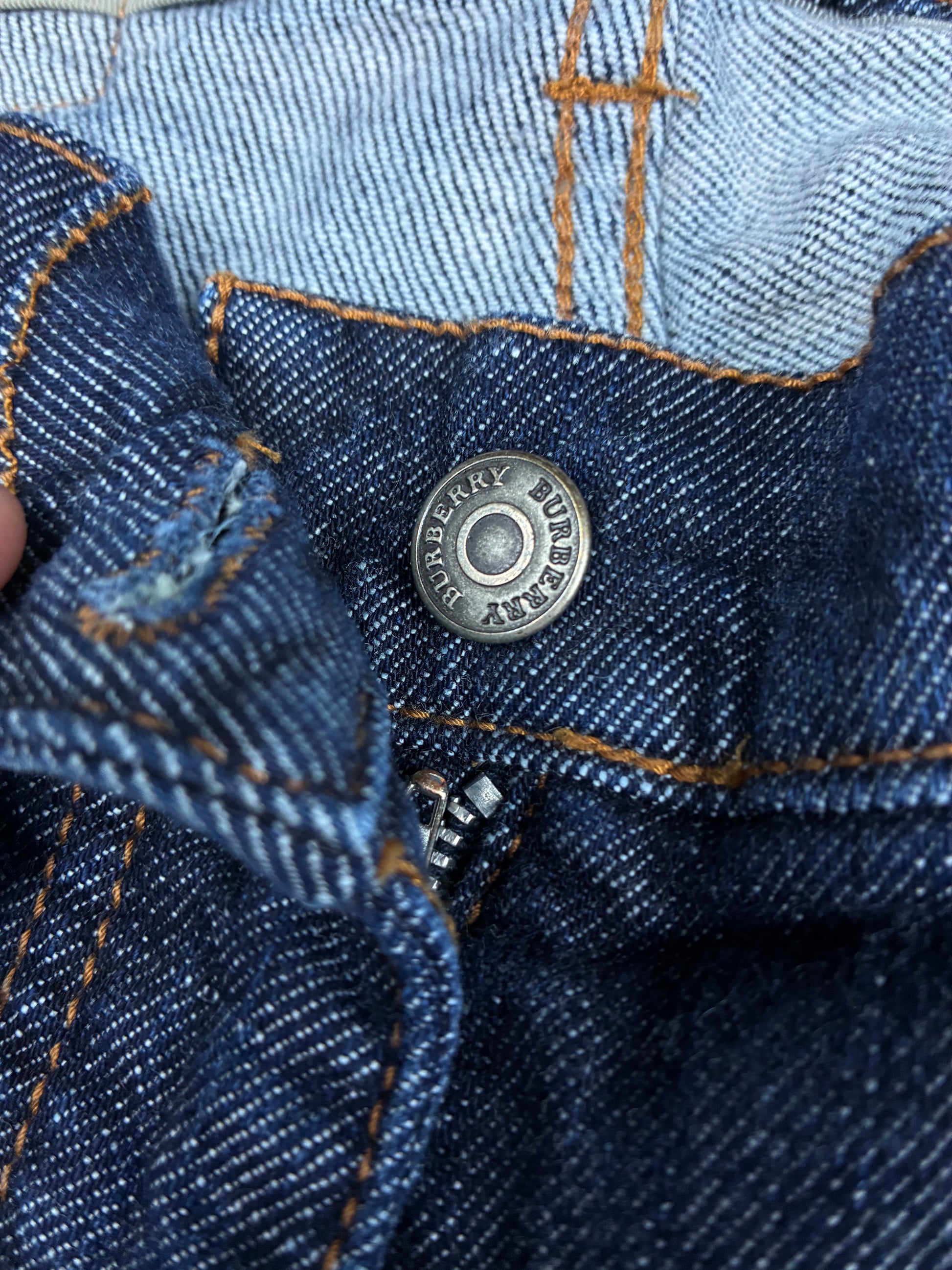 vintage Burberry jeans {XS}