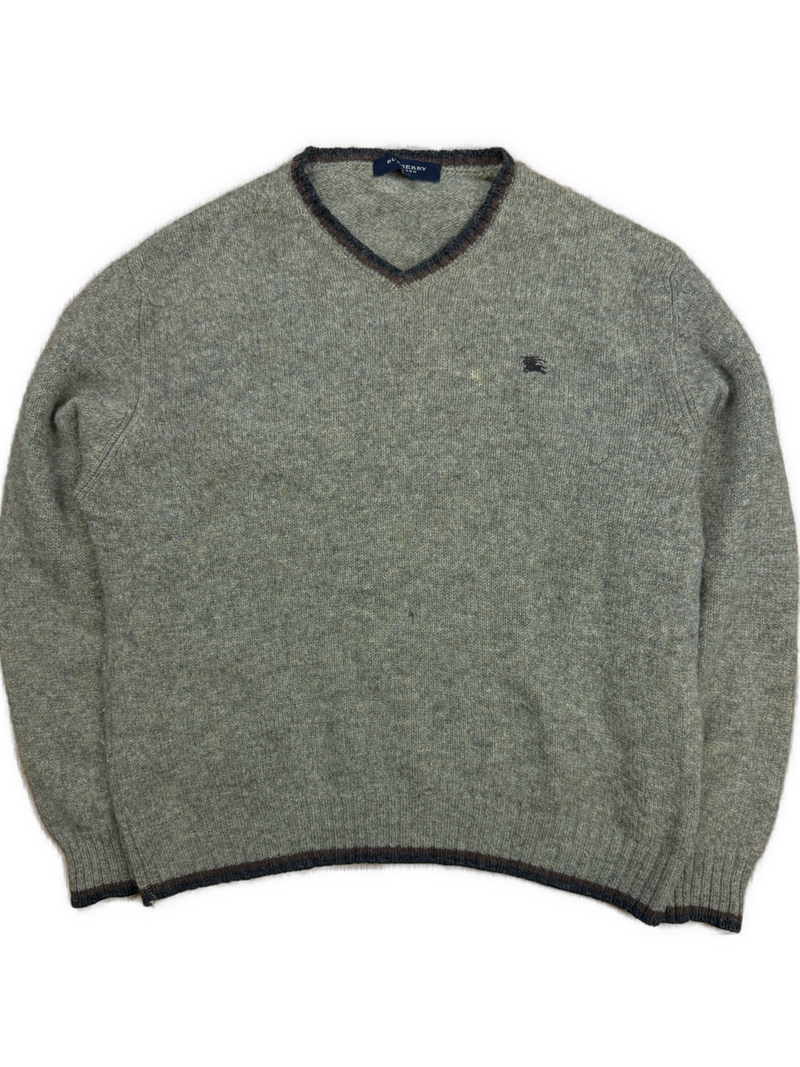vintage Burberry knittedsweater {M}