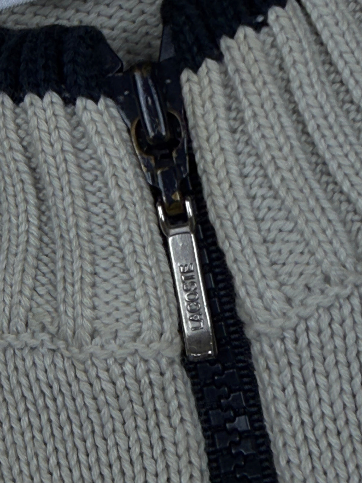 vintage Lacoste sweatjacket {L}