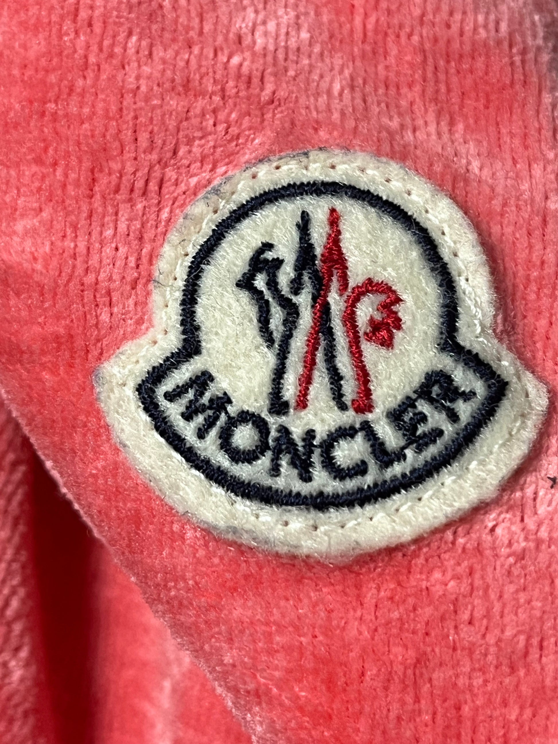 vintage pink Moncler sweatjacket {S}