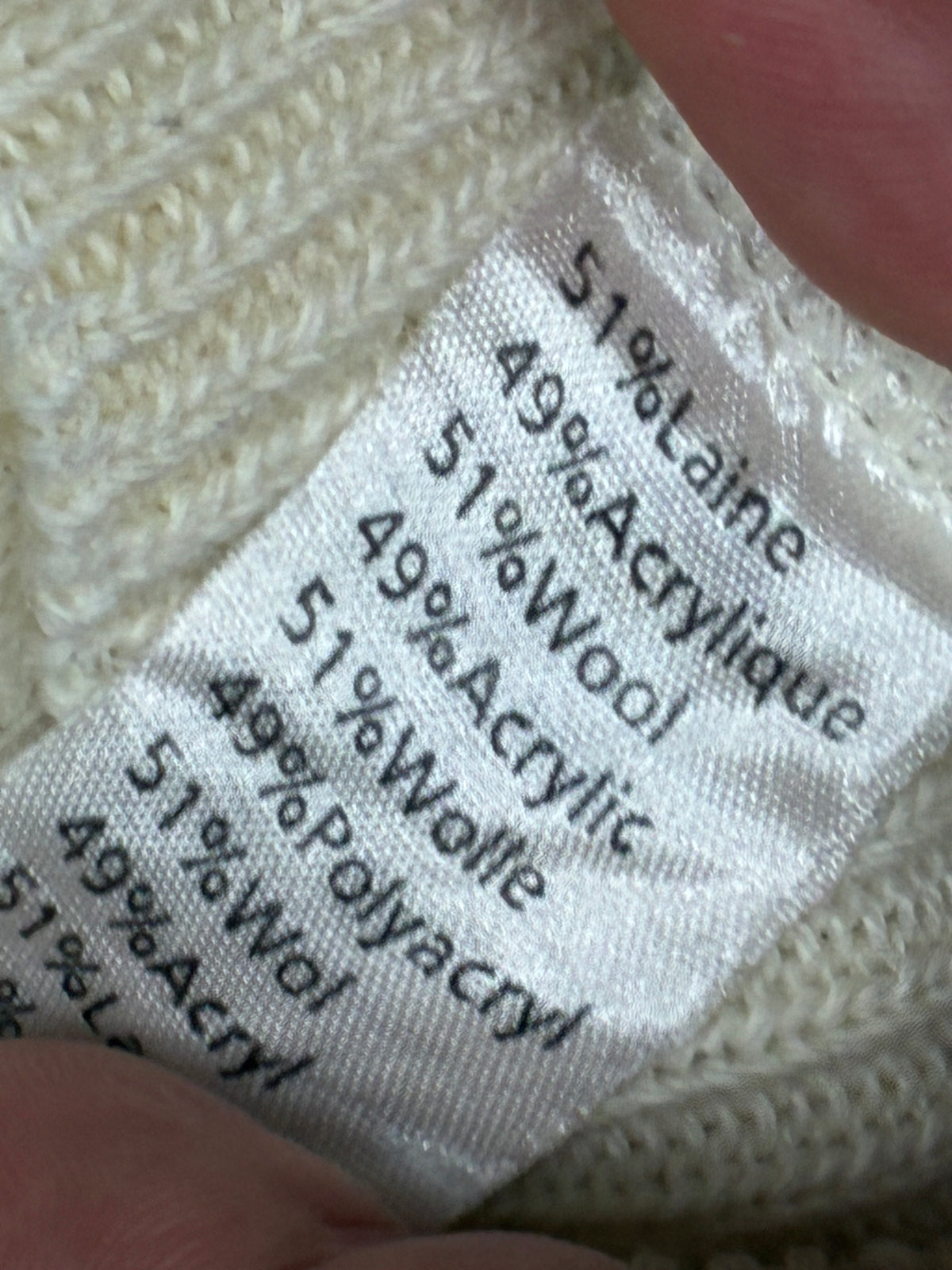vintage Lacoste knittedsweater {M}