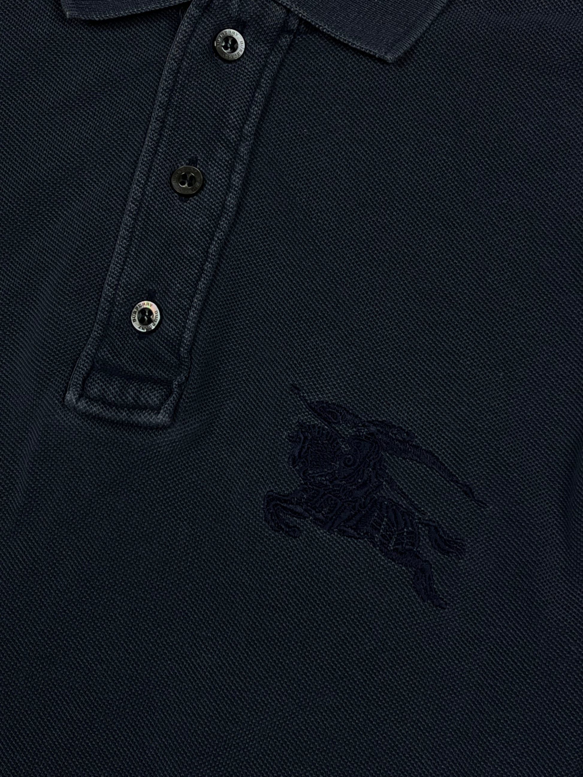 vintage Burberry polo long {M}