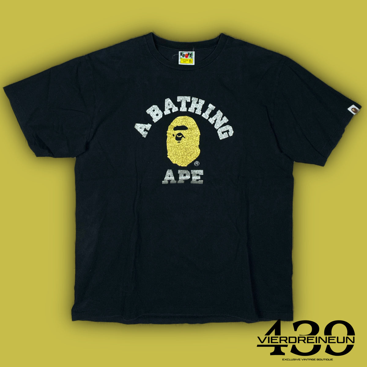 vintage BAPE a bathing ape t-shirt {XL}