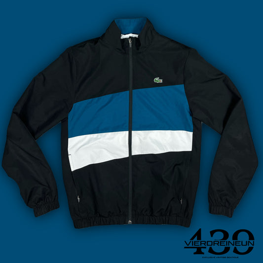 black Lacoste windbreaker {S}