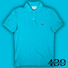 Load image into Gallery viewer, babyblue Lacoste polo {XS}
