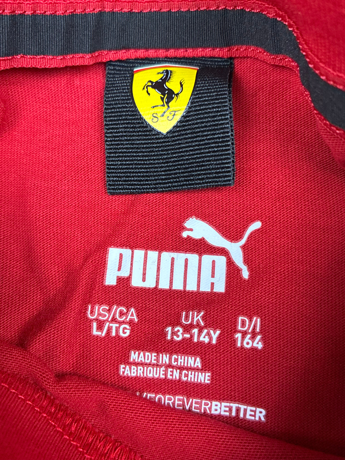 vintage Puma Ferrari t-shirt {XS}