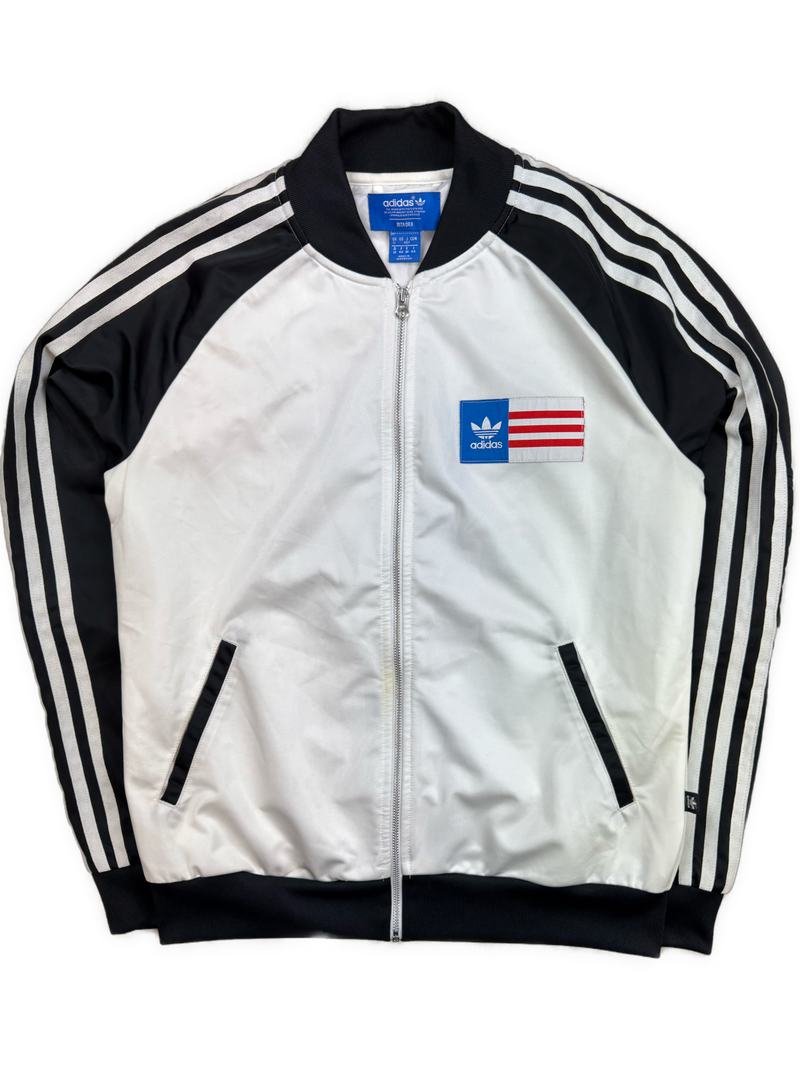 vintage Adidas trackjacket {S}