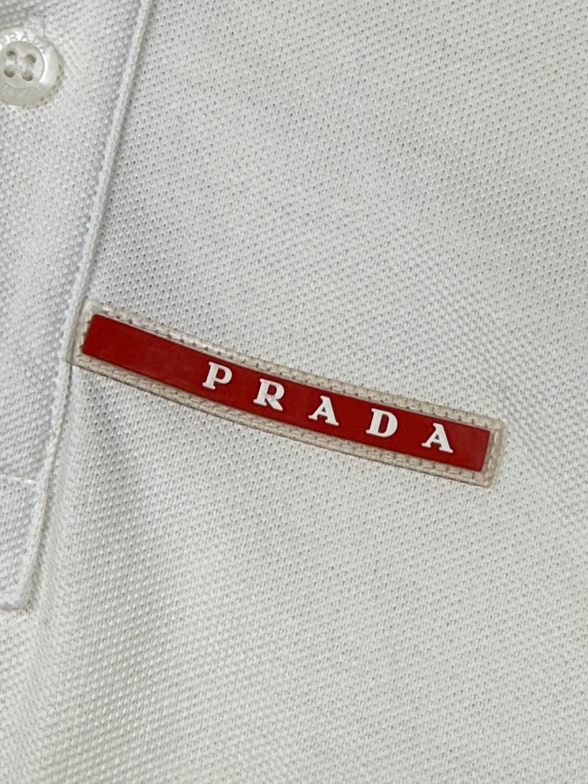 white Prada polo {XL}