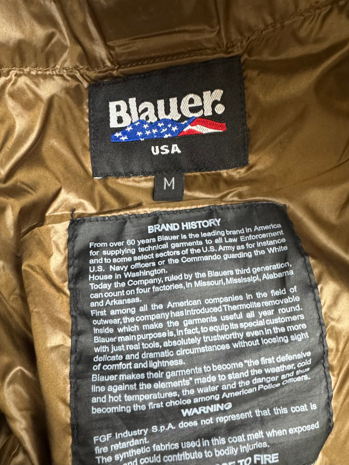 blue Blauer winterjacket {M}