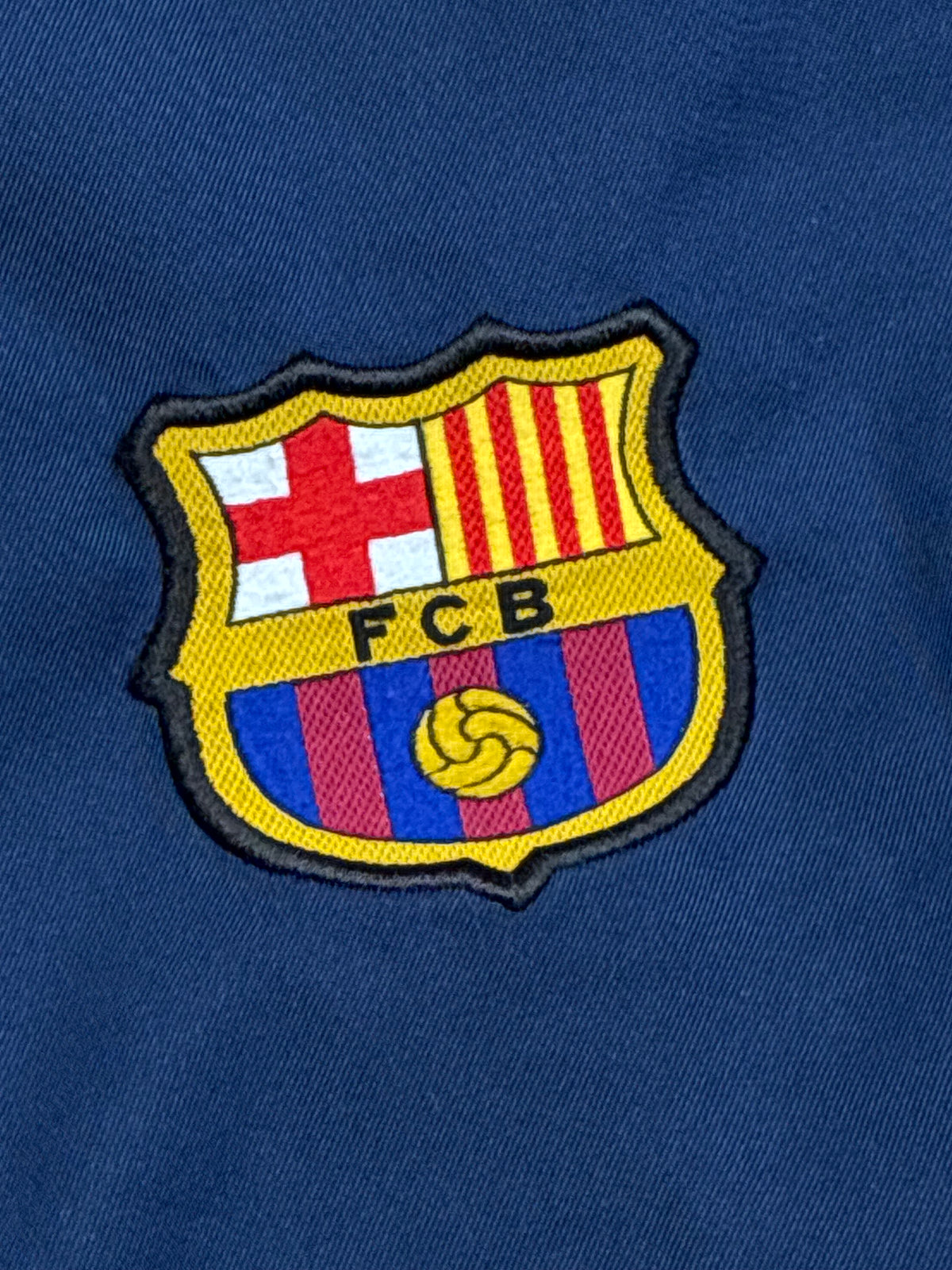 vintage Nike Fc Barcelona trackpants {L}