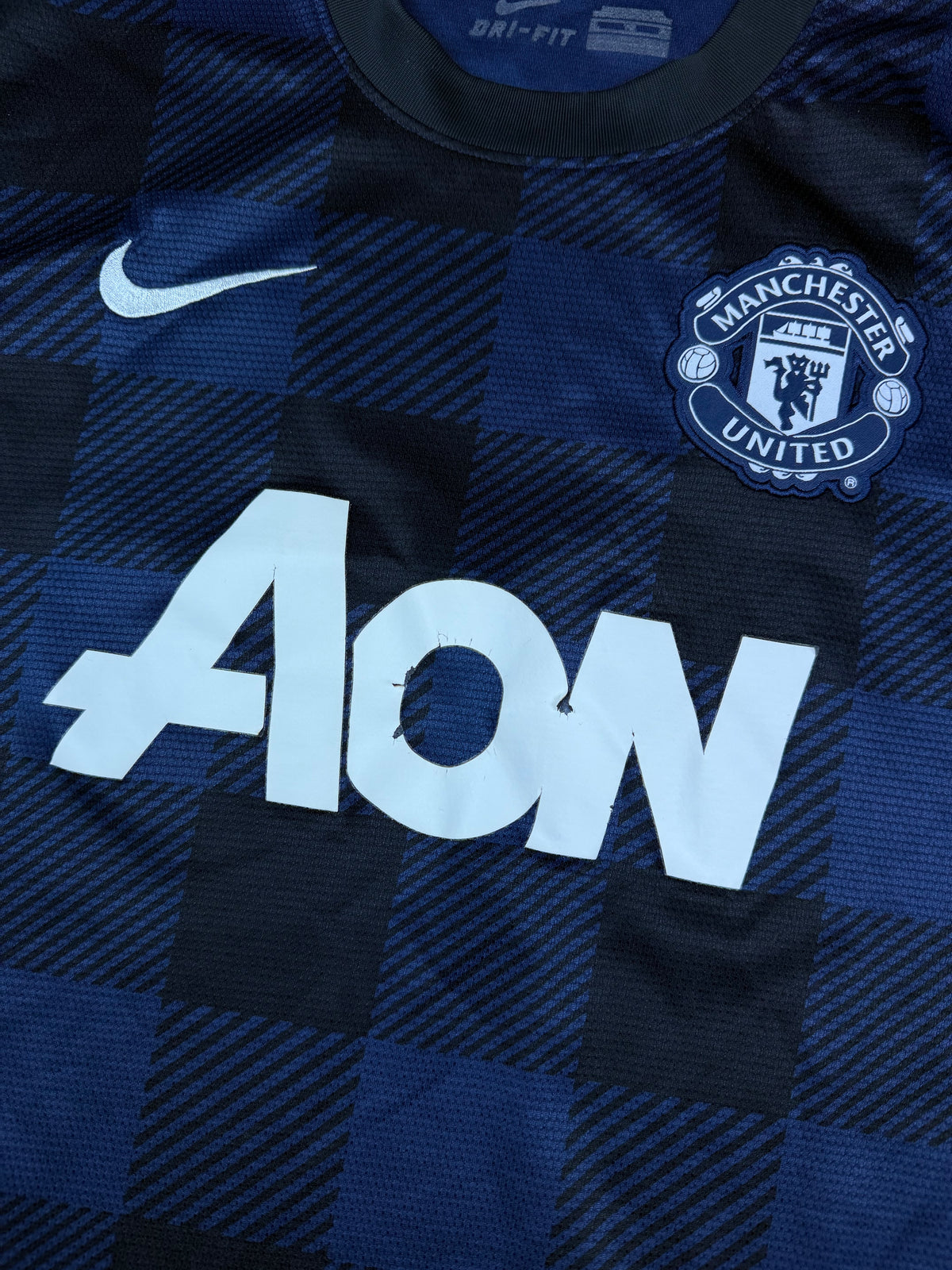 vintage Nike Manchester United away jersey {XL}