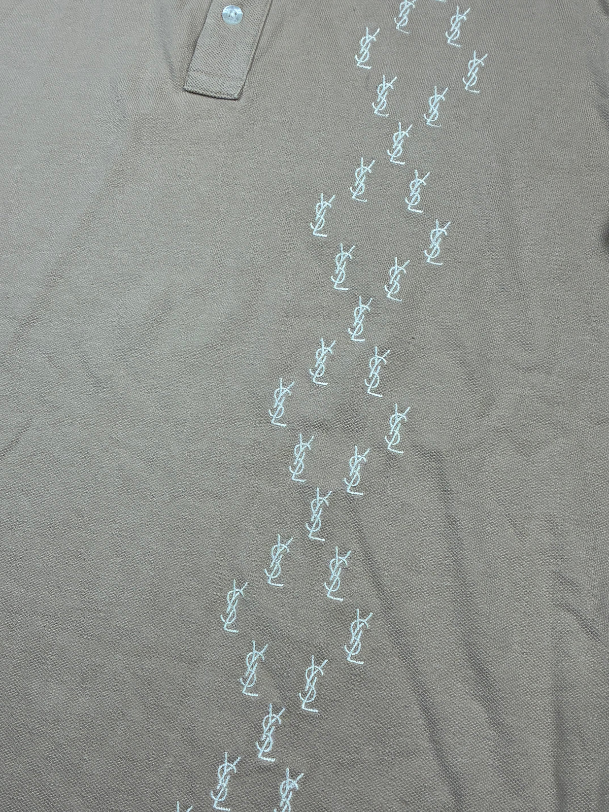 vintage YSL Yves Saint Laurent polo {L}