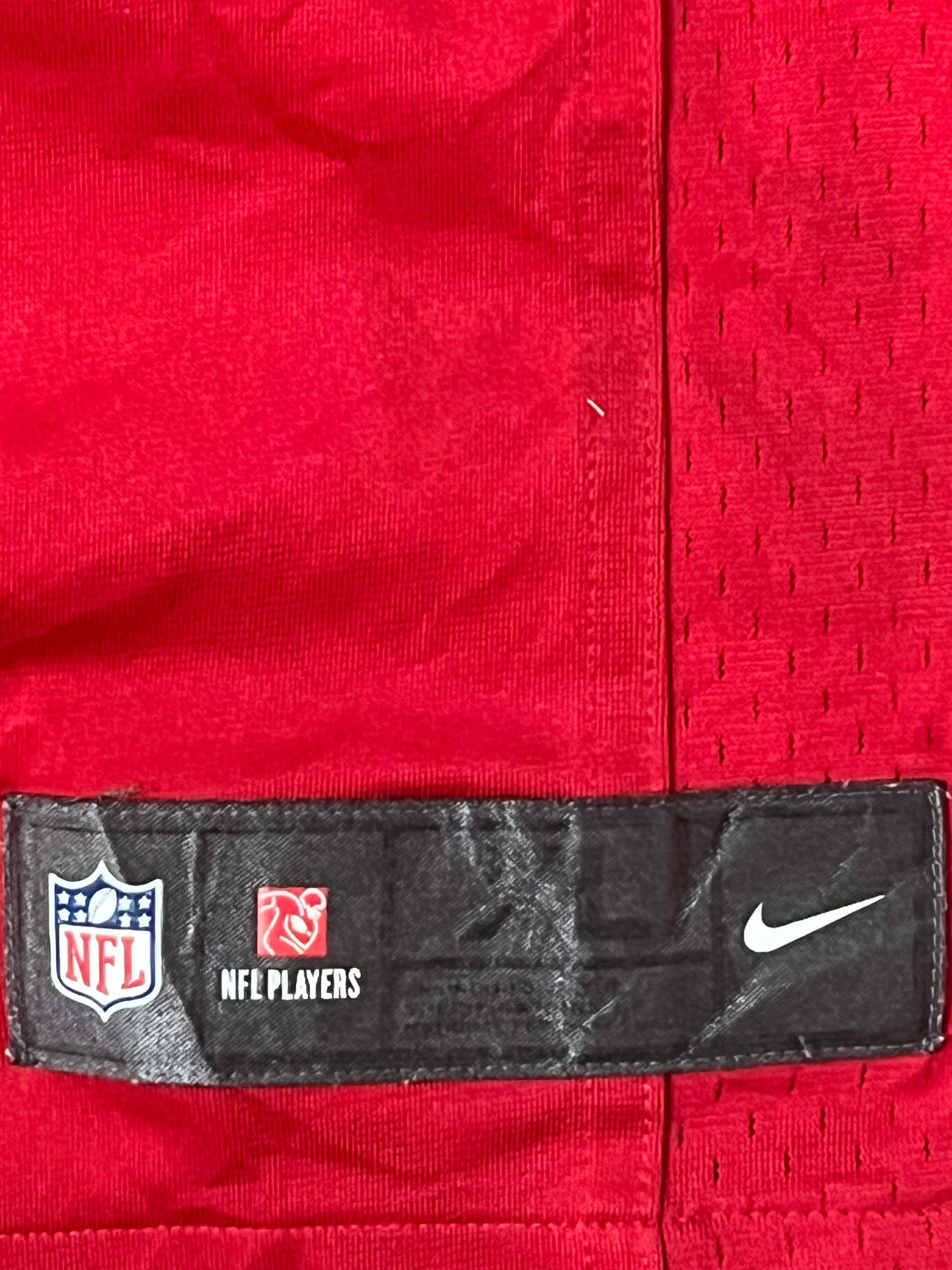 vintage Nike 49ERS KAEPERNICK7 Americanfootball jersey NFL {L}