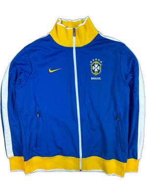 vintage Nike Brasil trackjacket {L}
