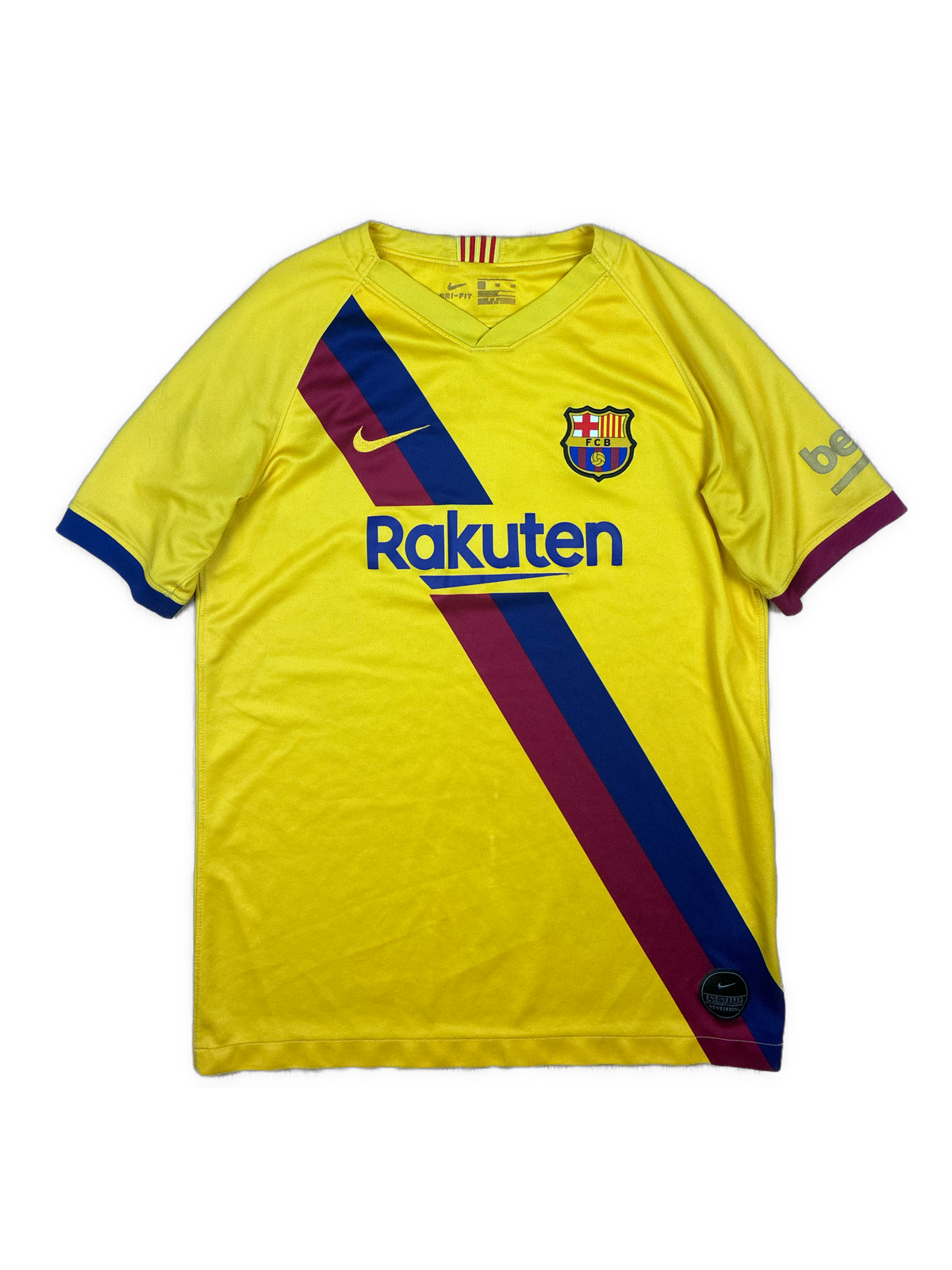 yellow Nike Fc Barcelona 3rd jersey {XS}