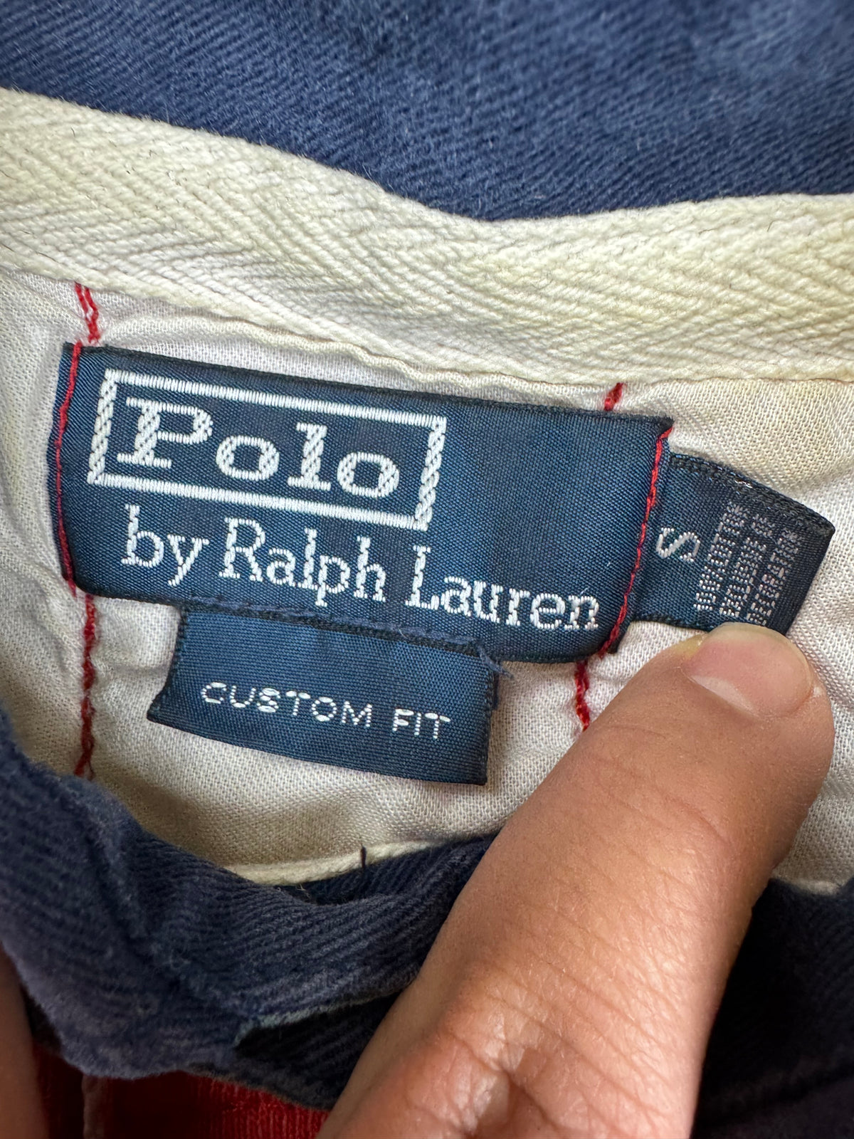 vintage Polo Ralph Lauren polo long {S}