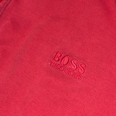 pink Hugo Boss polo {XL}