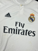 Charger l&#39;image dans la galerie, white Adidas Real Madrid 2018-2019 home jersey {S}
