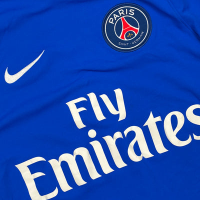 blue Nike PSG Paris Saint Germain trainingjersey {S}