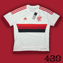 Cargar imagen en el visor de la galería, white Adidas CRF Flamengo 2015-2016 away jersey DSWT {L}
