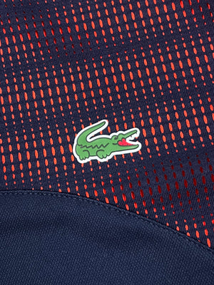 navyblue/orange Lacoste jersey {S}