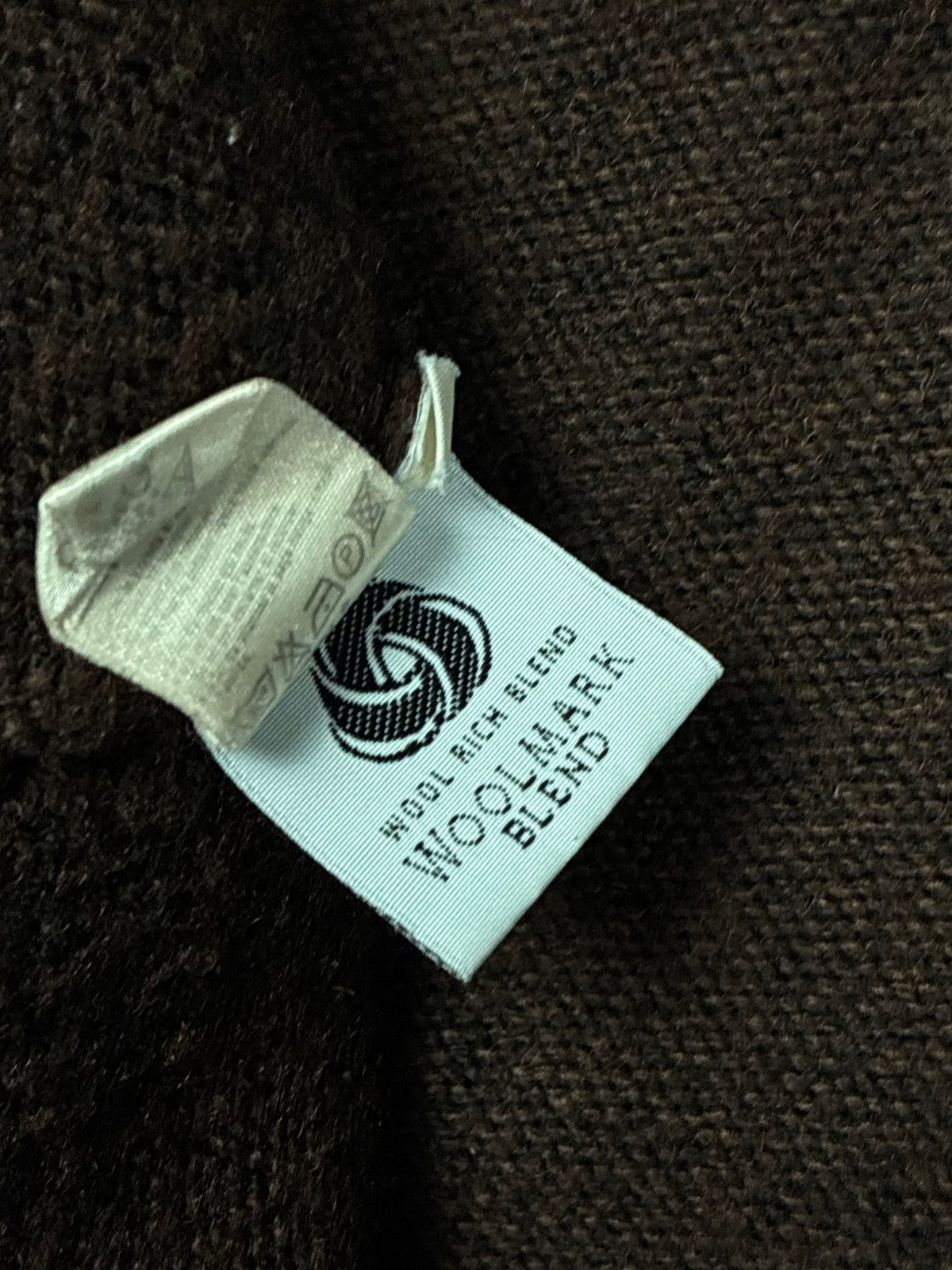vintage brown Lacoste sweatjacket {XL}