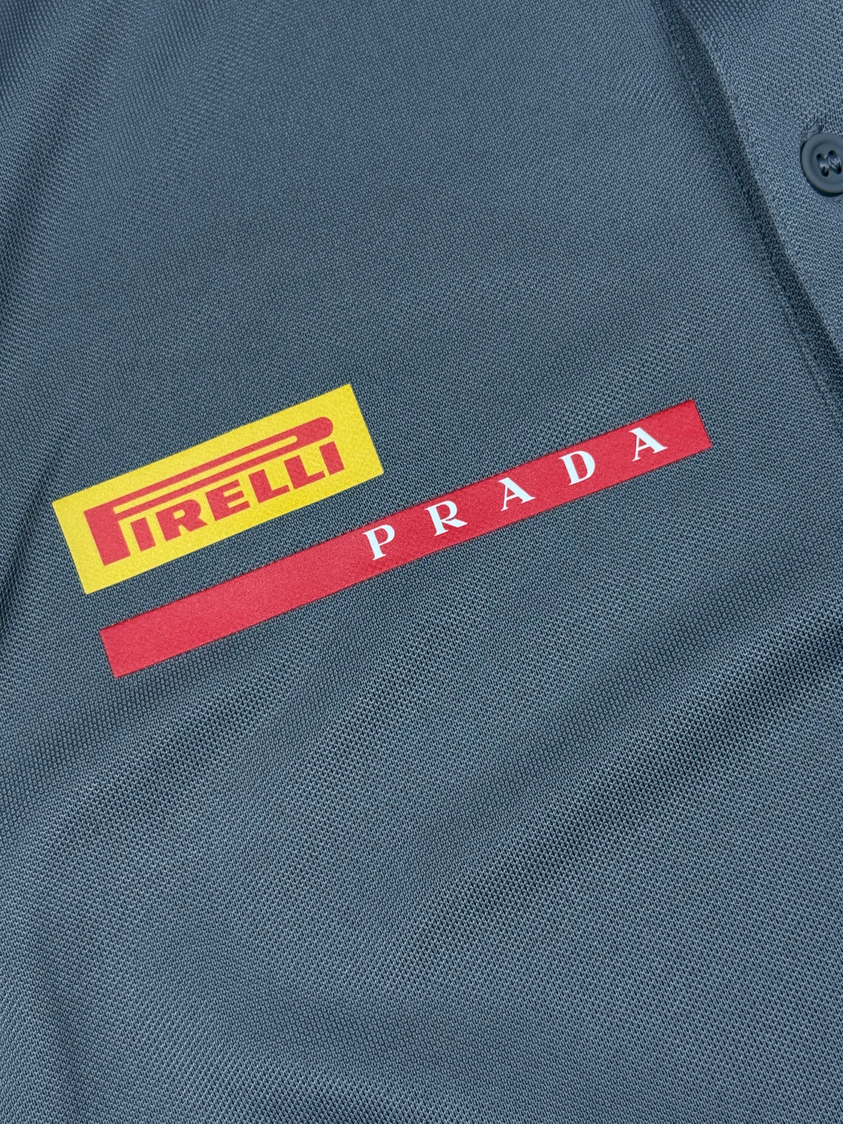 grey Prada Luna Rossa long polo
