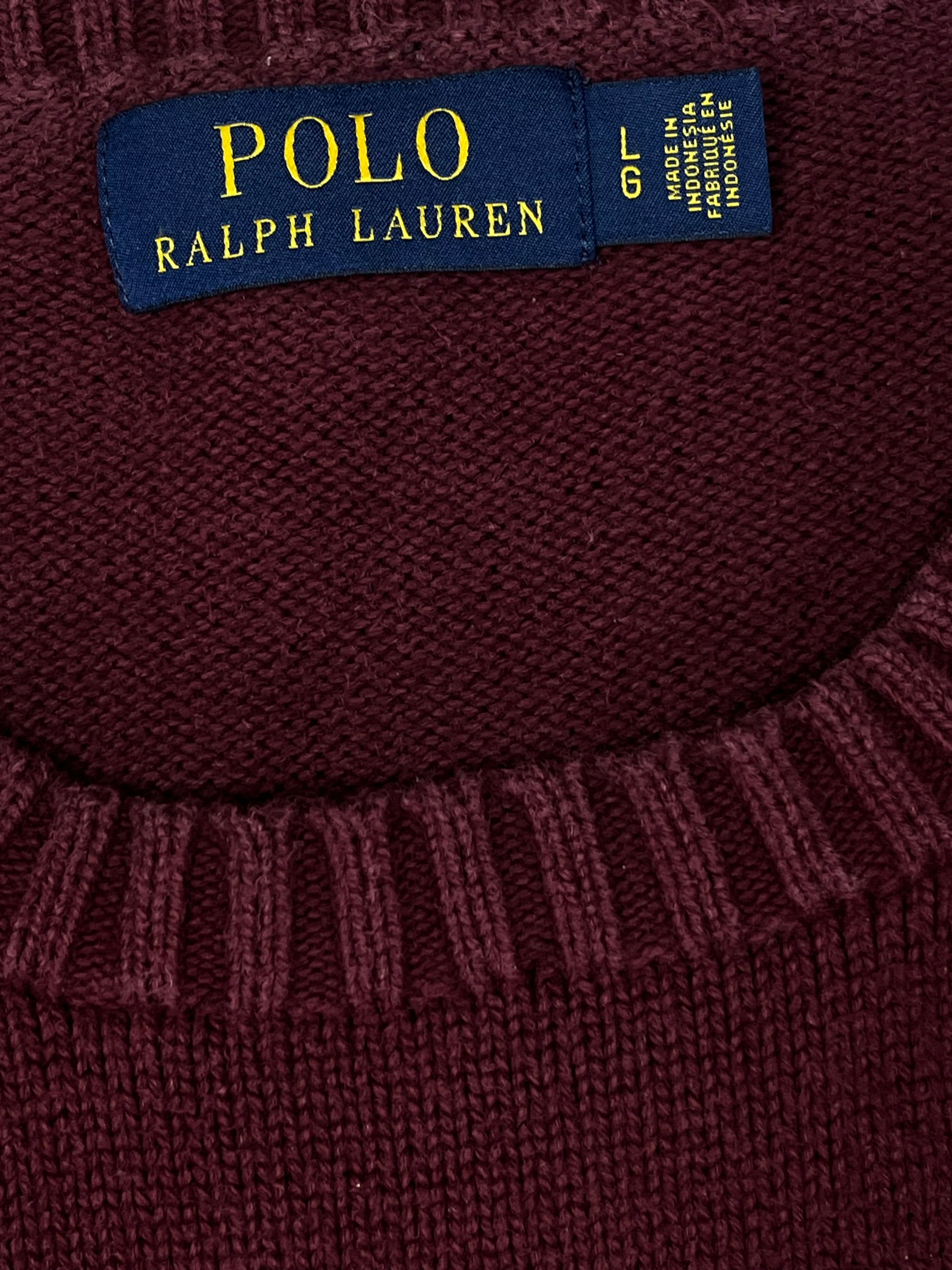 vintage Polo Ralph Lauren knittedsweater {L}