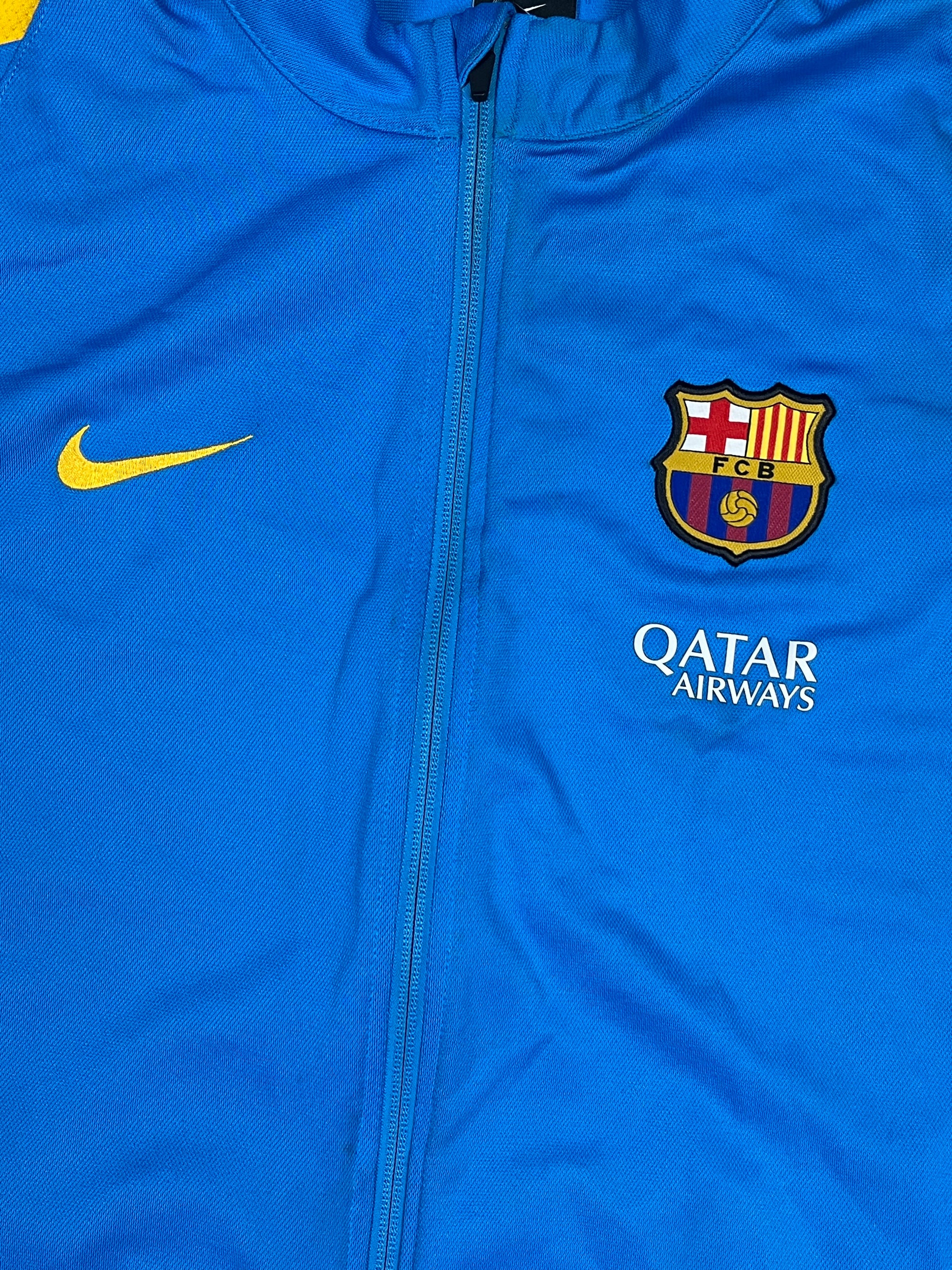 vintage Nike Fc Barcelona trackjacket {S}