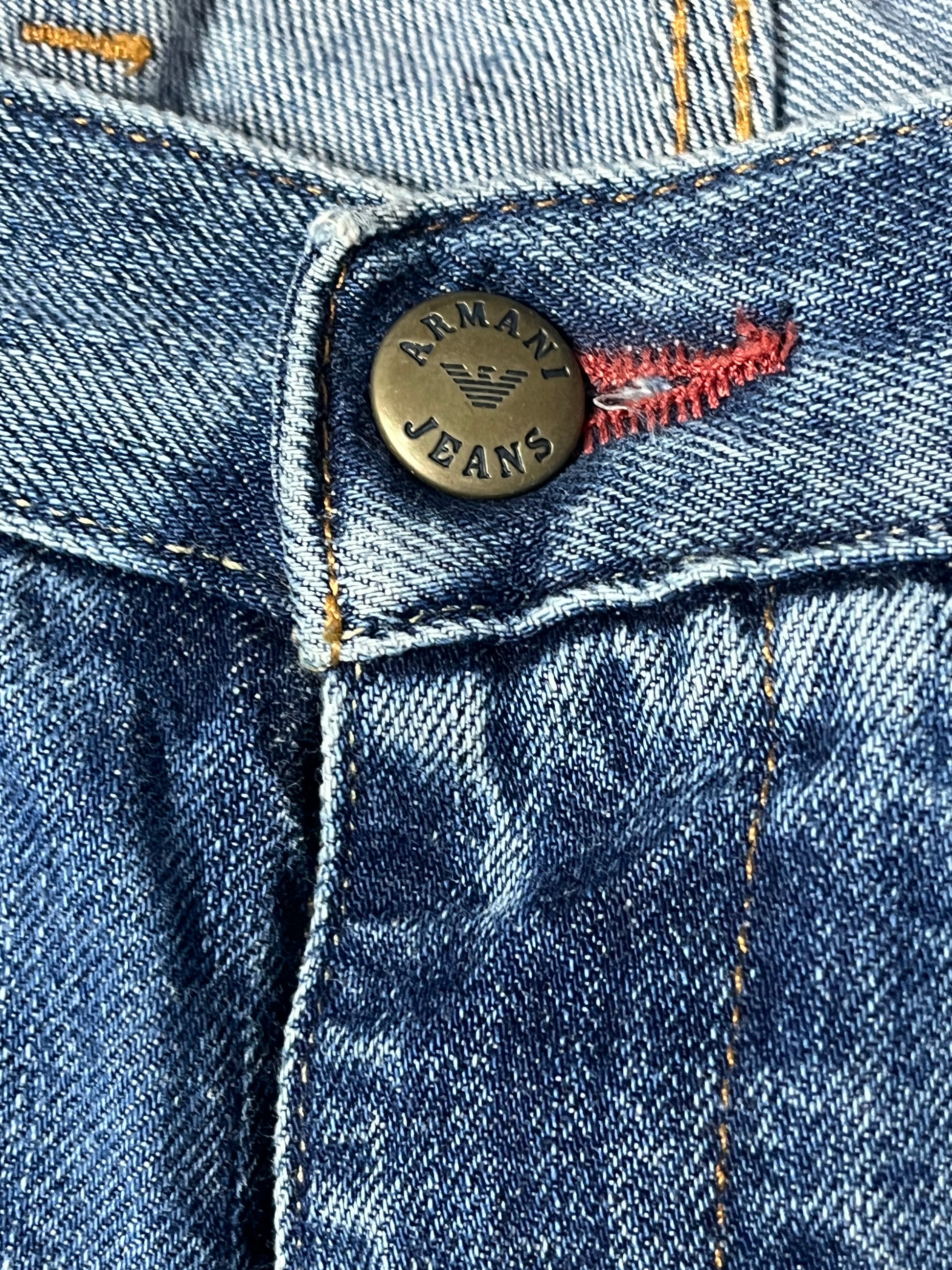 vintage Armani jeans {L}