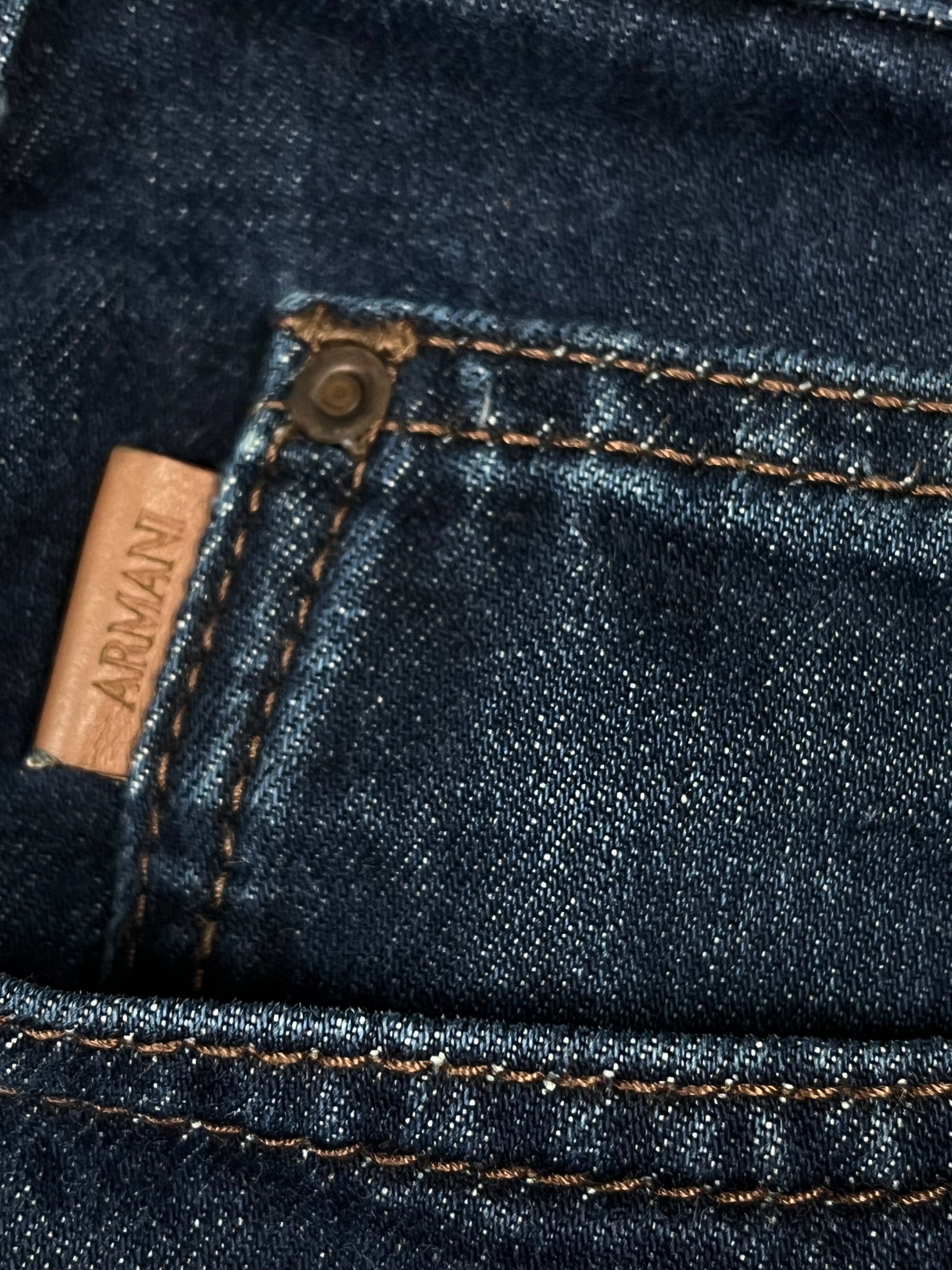 vintage Armani jeans {M}