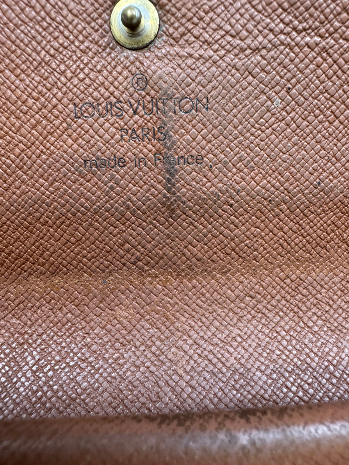 vintage Louis Vuitton wallet