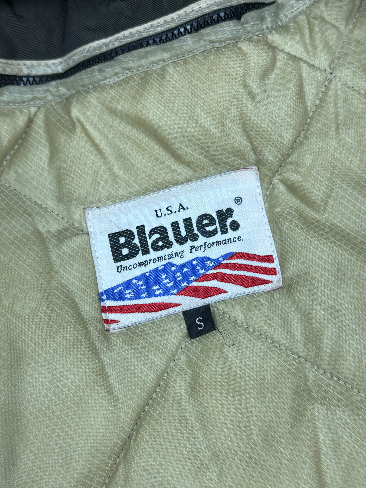 vintage Blauer winterjacket {S}