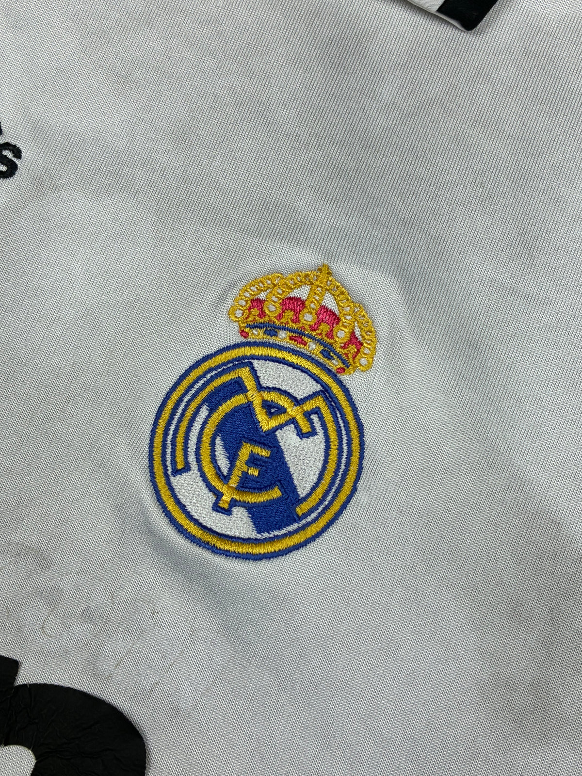 vintage Adidas Real Madrid home jersey {XL}