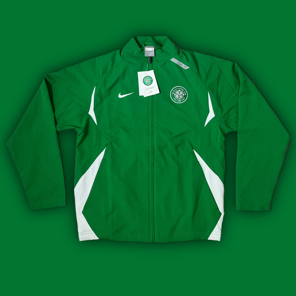 vintage Nike Fc Celtic windbreaker DSWT {XS}