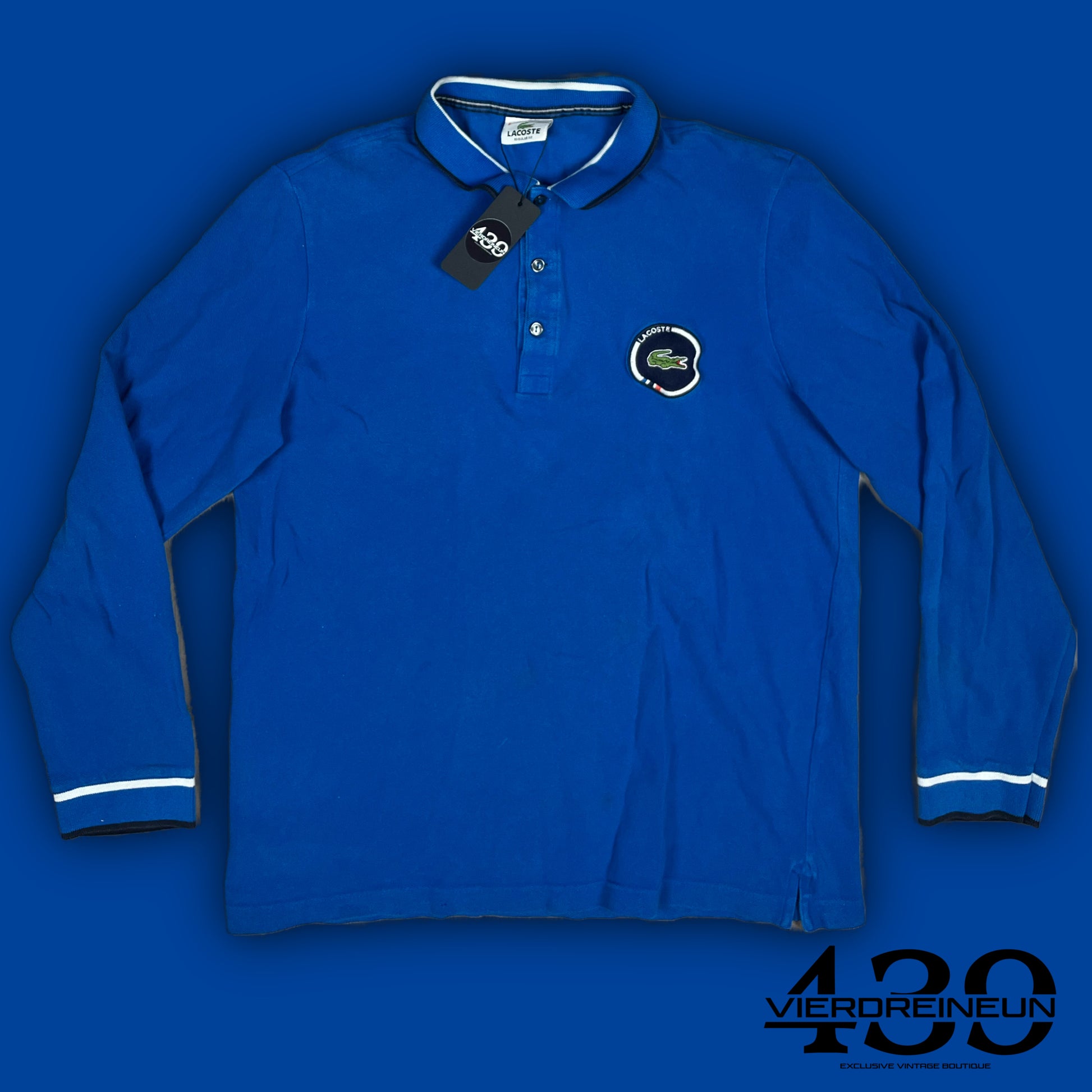 vintage Lacoste polo long {L}