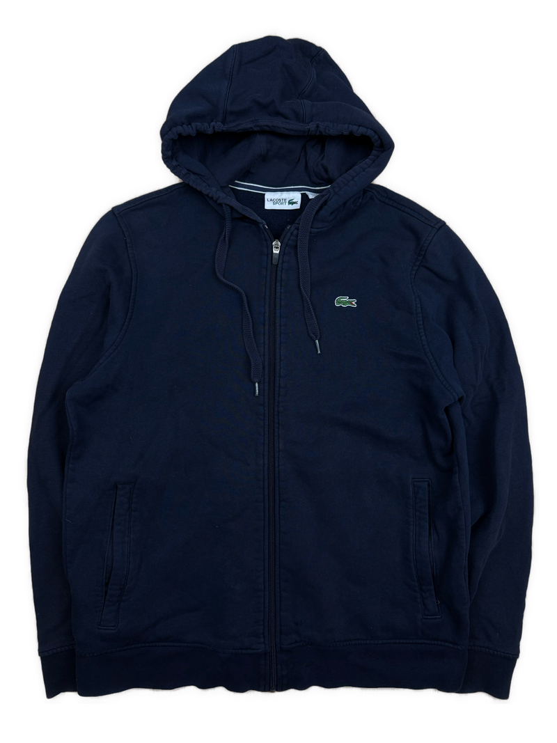 navyblue Lacoste sweatjacket {L}