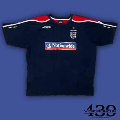 vintage Umbro England training t-shirt {XL}