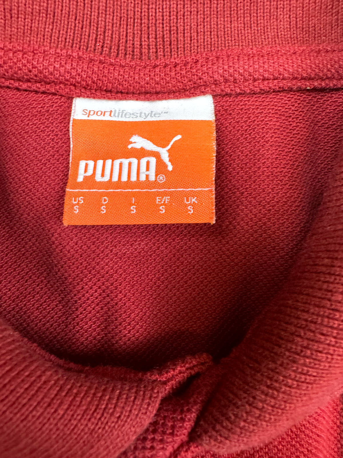 vintage Puma Italia polo {S}
