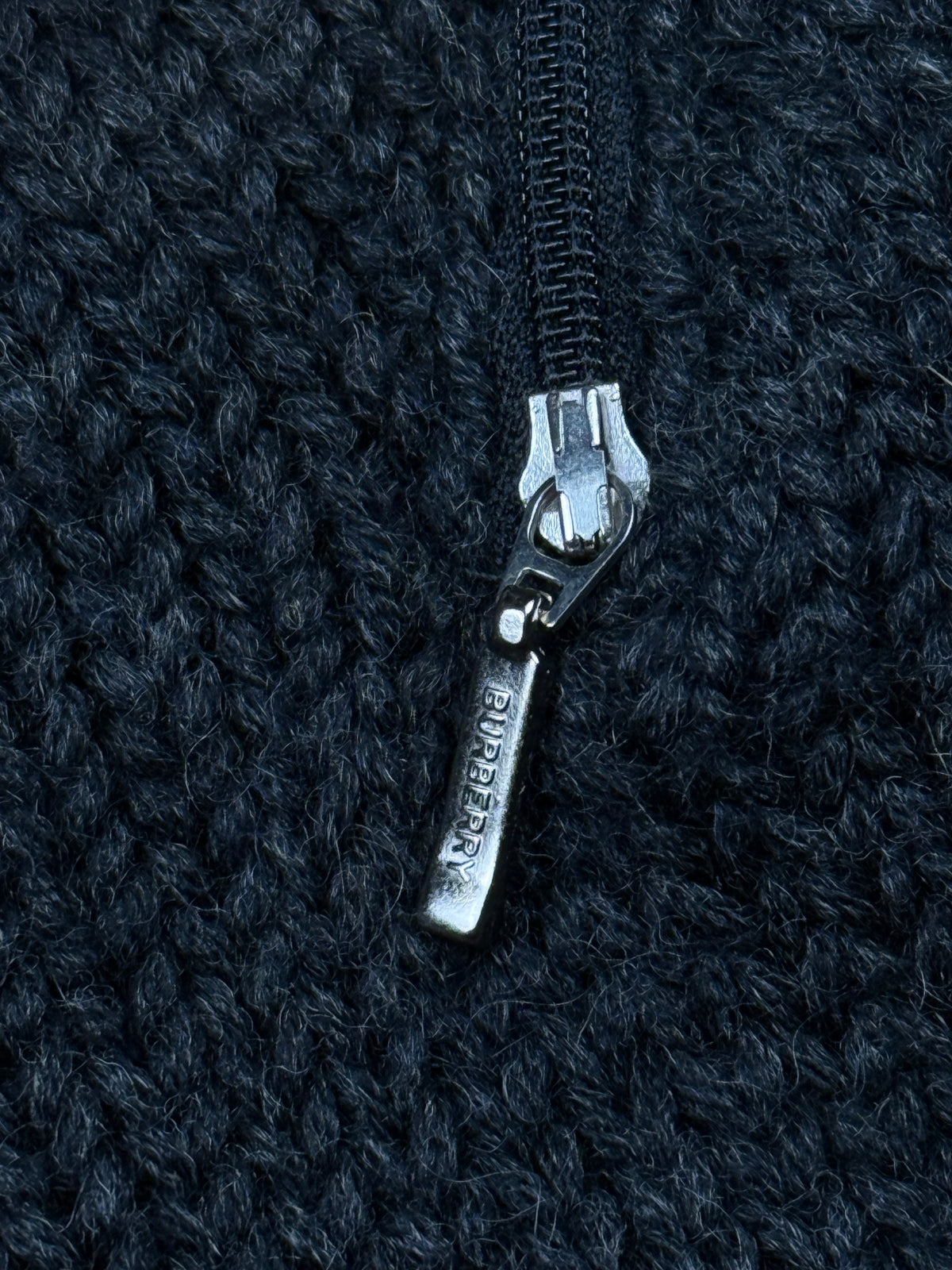 vintage Burberry Black Label sweatjacket {M}